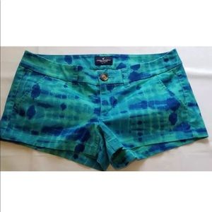American Eagle SZ 6 NWOT shortie Tie Dye Shorts